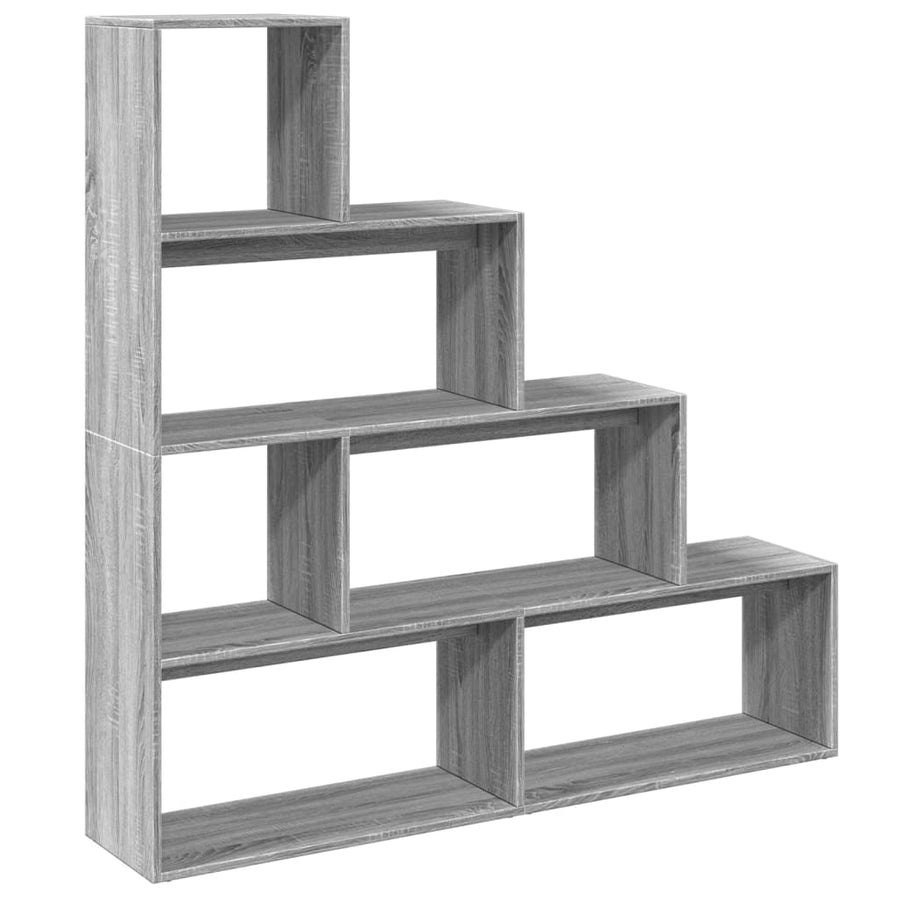 Kamerscherm / boekenkast 143,5x29x143,5 cm hout grijs sonoma