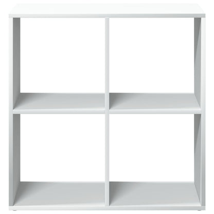 Kamerscherm / boekenkast 69,5x29x69,5 cm bewerkt hout wit