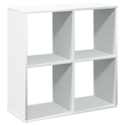 Kamerscherm / boekenkast 69,5x29x69,5 cm bewerkt hout wit