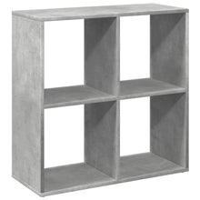 Kamerscherm / boekenkast 69,5x29x69,5 cm hout betongrijs