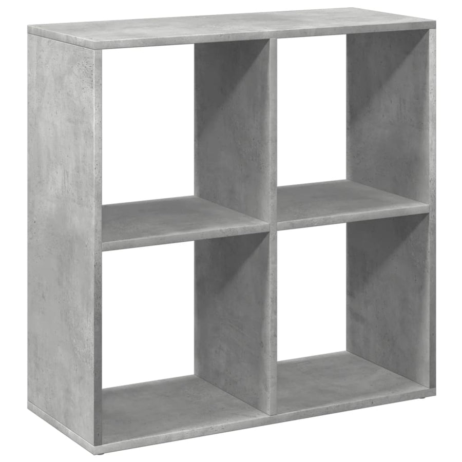 Kamerscherm / boekenkast 69,5x29x69,5 cm hout betongrijs