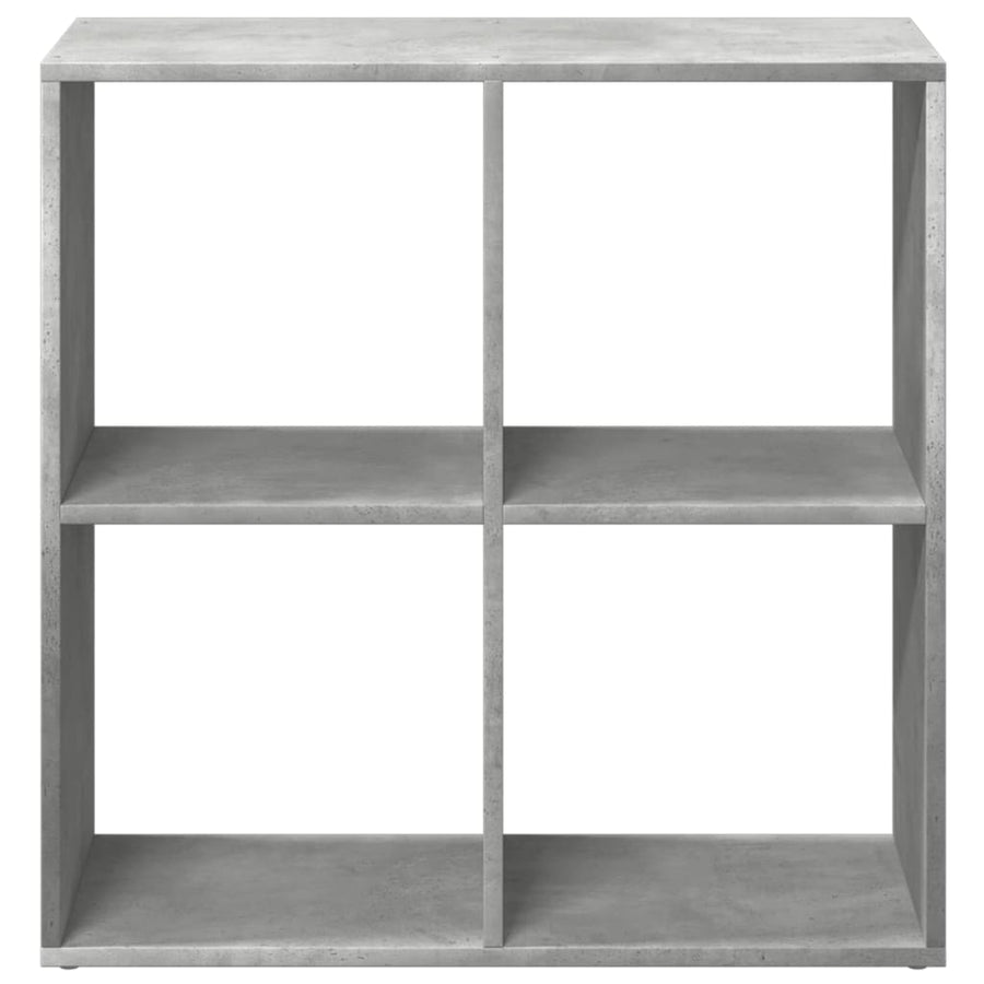 Kamerscherm / boekenkast 69,5x29x69,5 cm hout betongrijs