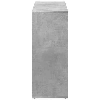 Kamerscherm / boekenkast 69,5x29x69,5 cm hout betongrijs