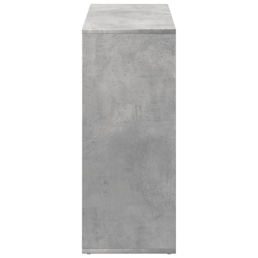 Kamerscherm / boekenkast 69,5x29x69,5 cm hout betongrijs