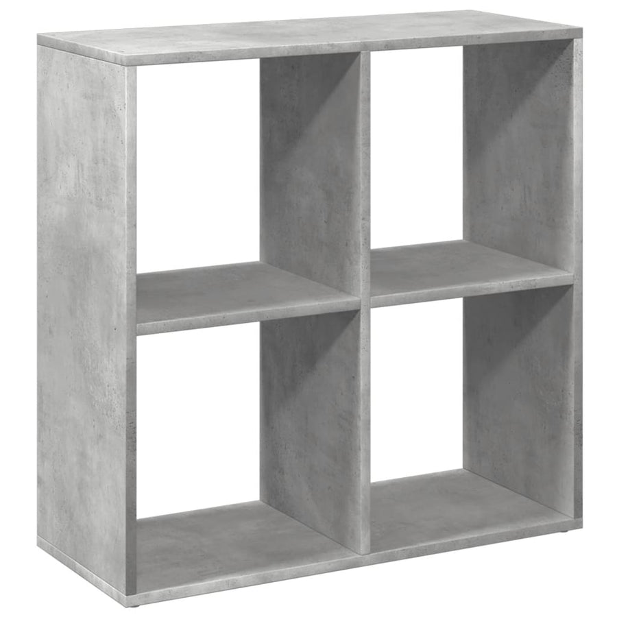 Kamerscherm / boekenkast 69,5x29x69,5 cm hout betongrijs