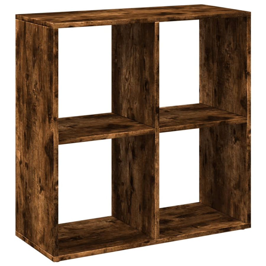Kamerscherm / boekenkast 69,5x29x69,5 cm hout gerookt eiken