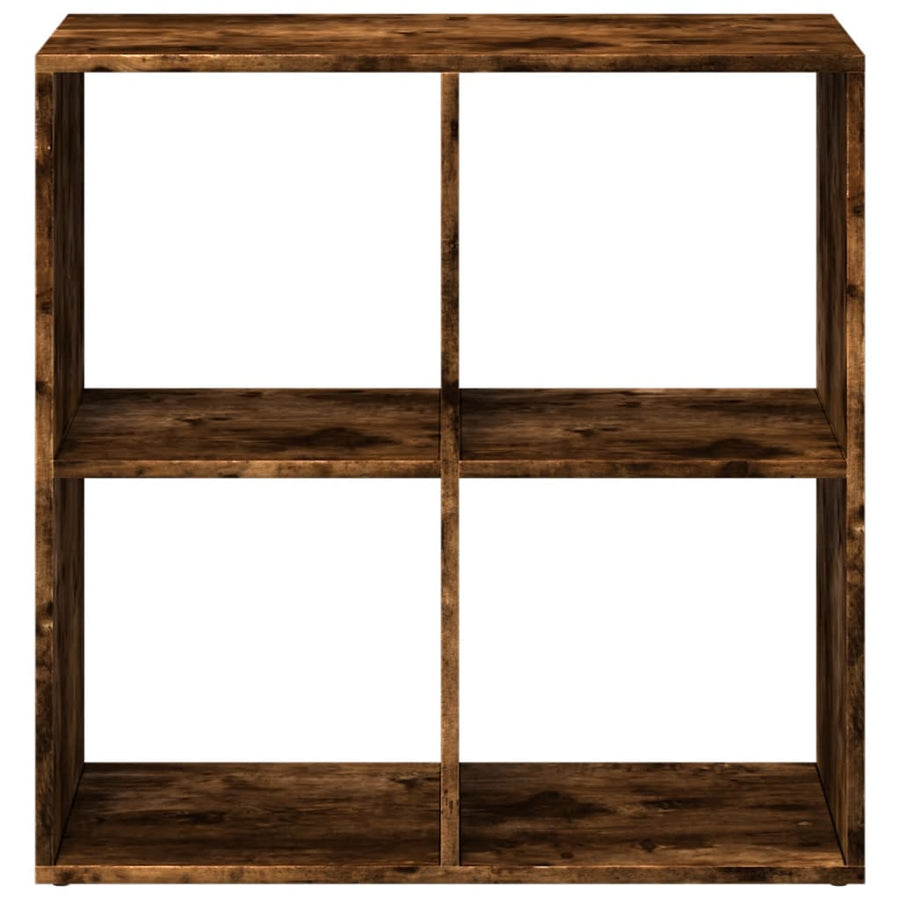 Kamerscherm / boekenkast 69,5x29x69,5 cm hout gerookt eiken