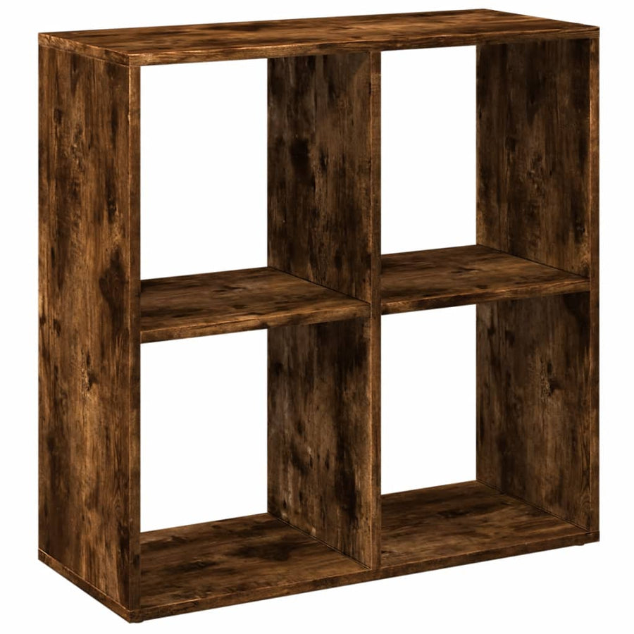 Kamerscherm / boekenkast 69,5x29x69,5 cm hout gerookt eiken
