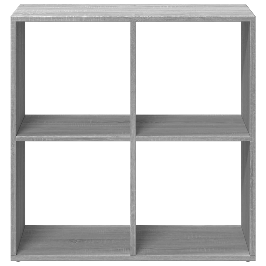 Kamerscherm / boekenkast 69,5x29x69,5 cm hout grijs sonoma