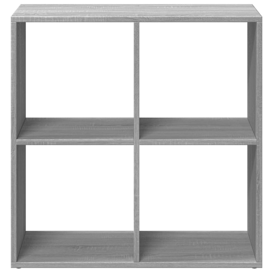 Kamerscherm / boekenkast 69,5x29x69,5 cm hout grijs sonoma