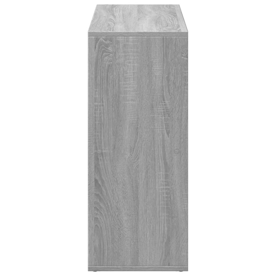 Kamerscherm / boekenkast 69,5x29x69,5 cm hout grijs sonoma