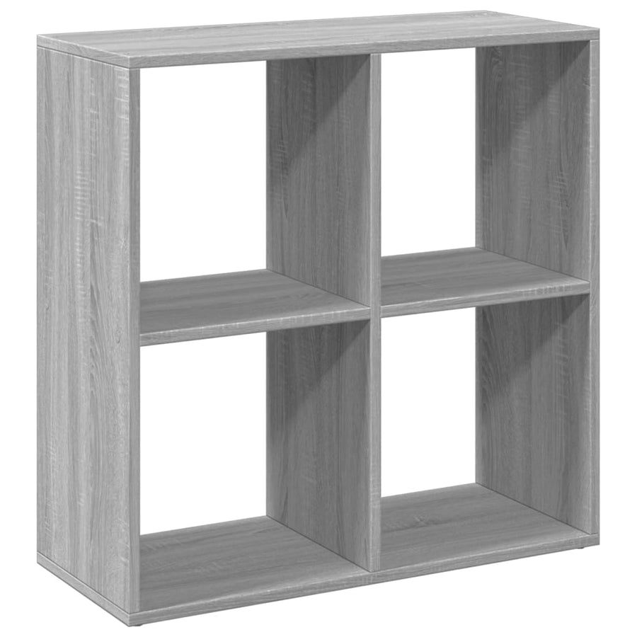 Kamerscherm / boekenkast 69,5x29x69,5 cm hout grijs sonoma