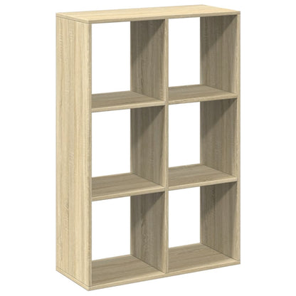 Kamerscherm / boekenkast 69,5x29x103,5 cm hout sonoma eiken