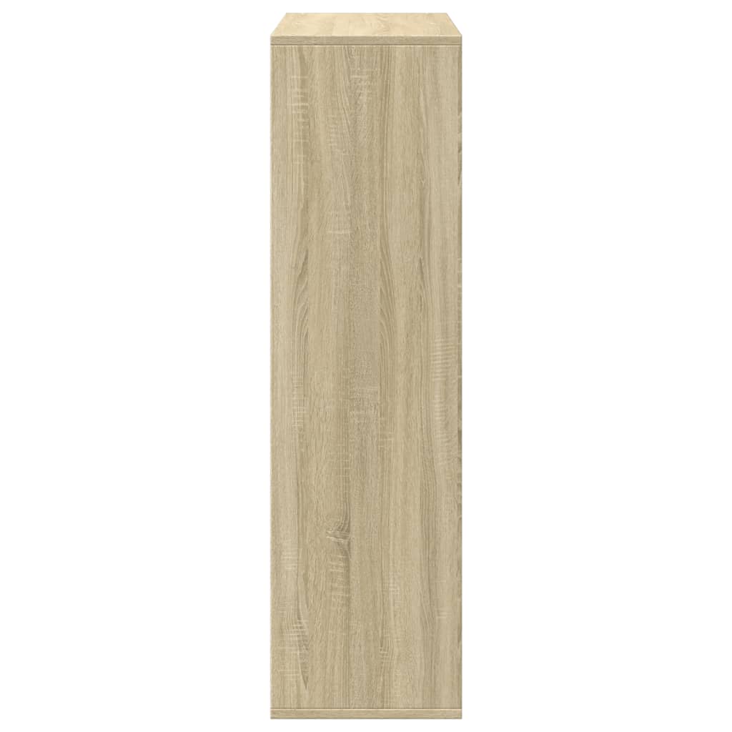 Kamerscherm / boekenkast 69,5x29x103,5 cm hout sonoma eiken