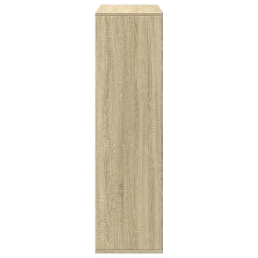 Kamerscherm / boekenkast 69,5x29x103,5 cm hout sonoma eiken