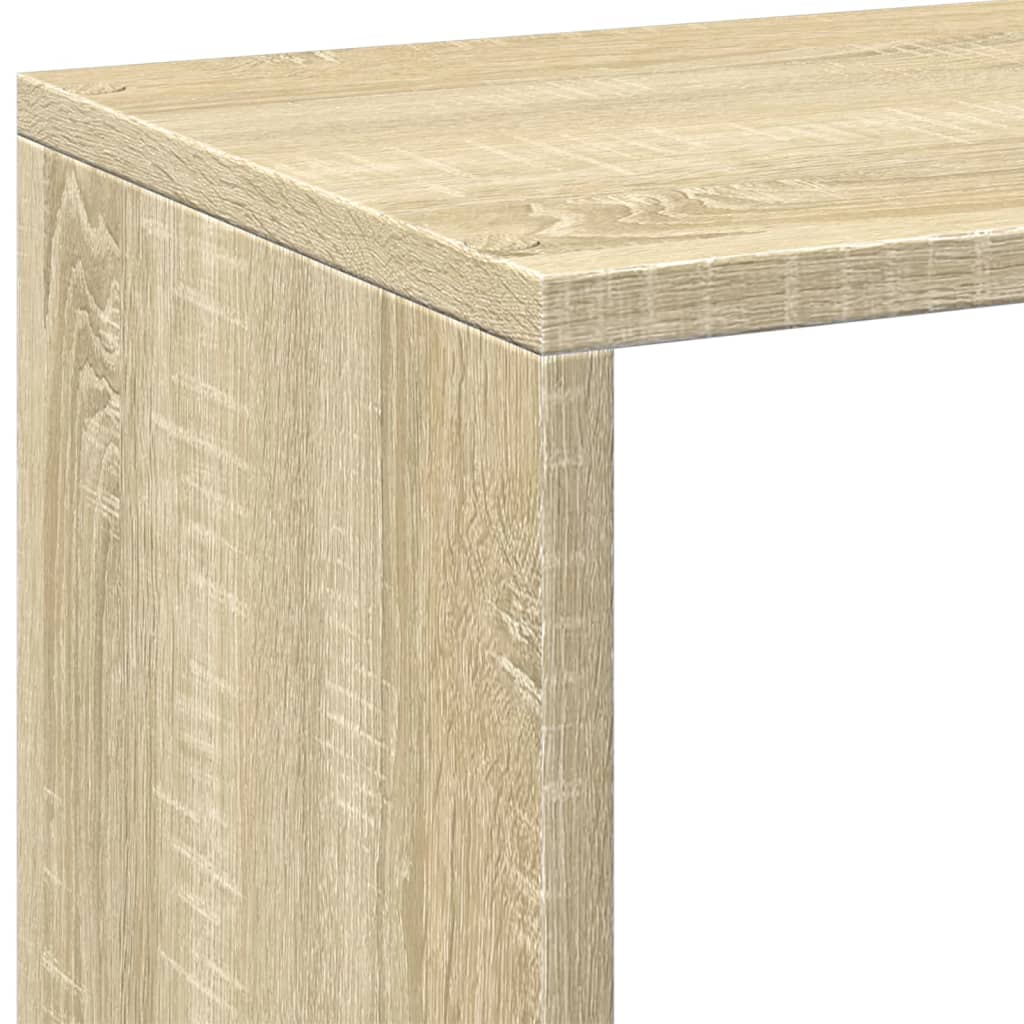 Kamerscherm / boekenkast 69,5x29x103,5 cm hout sonoma eiken