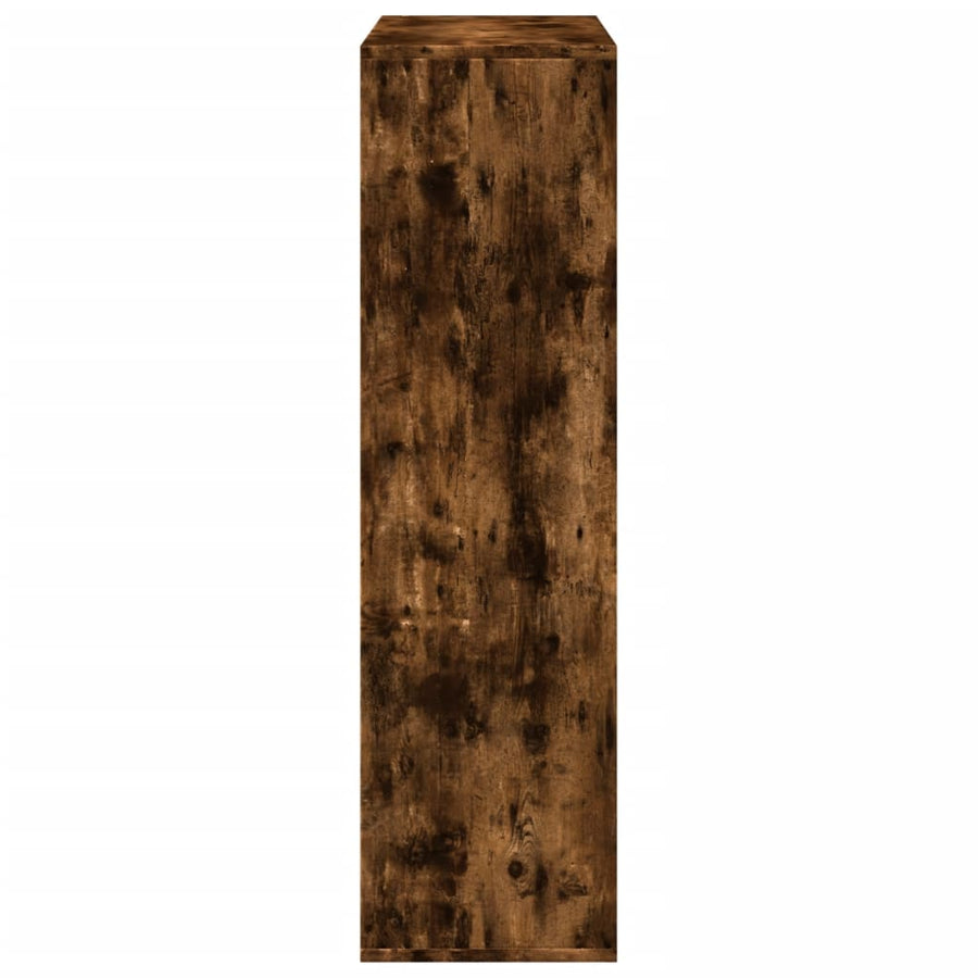 Kamerscherm / boekenkast 69,5x29x103,5 cm hout gerookt eiken