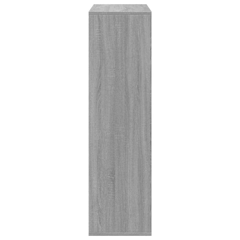 Kamerscherm / boekenkast 69,5x29x103,5 cm hout grijs sonoma