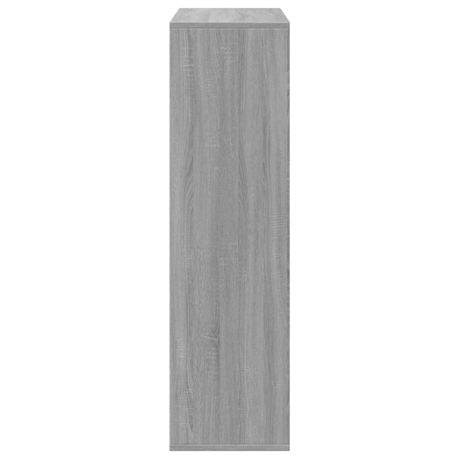 Kamerscherm / boekenkast 69,5x29x103,5 cm hout grijs sonoma