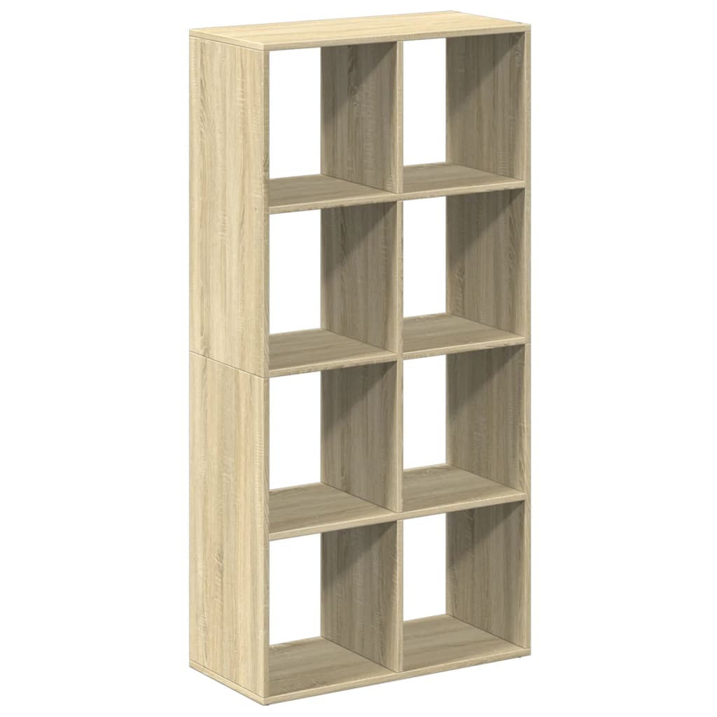 Kamerscherm / boekenkast 69,5x29x137,5 cm hout sonoma eiken