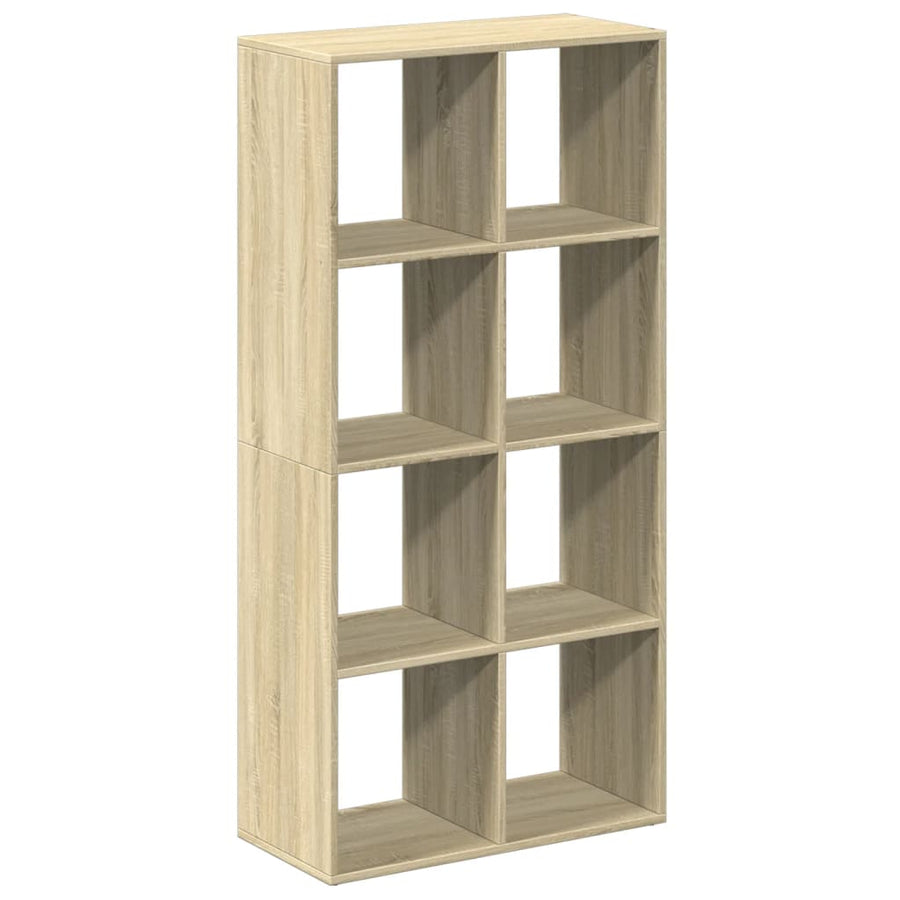 Kamerscherm / boekenkast 69,5x29x137,5 cm hout sonoma eiken