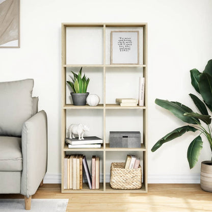 Kamerscherm / boekenkast 69,5x29x137,5 cm hout sonoma eiken