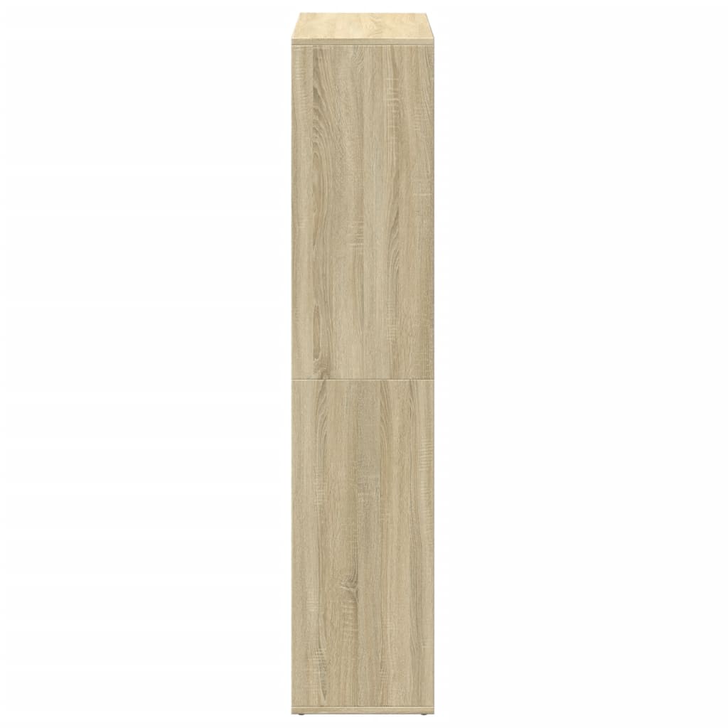 Kamerscherm / boekenkast 69,5x29x137,5 cm hout sonoma eiken