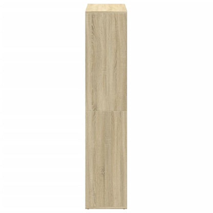 Kamerscherm / boekenkast 69,5x29x137,5 cm hout sonoma eiken