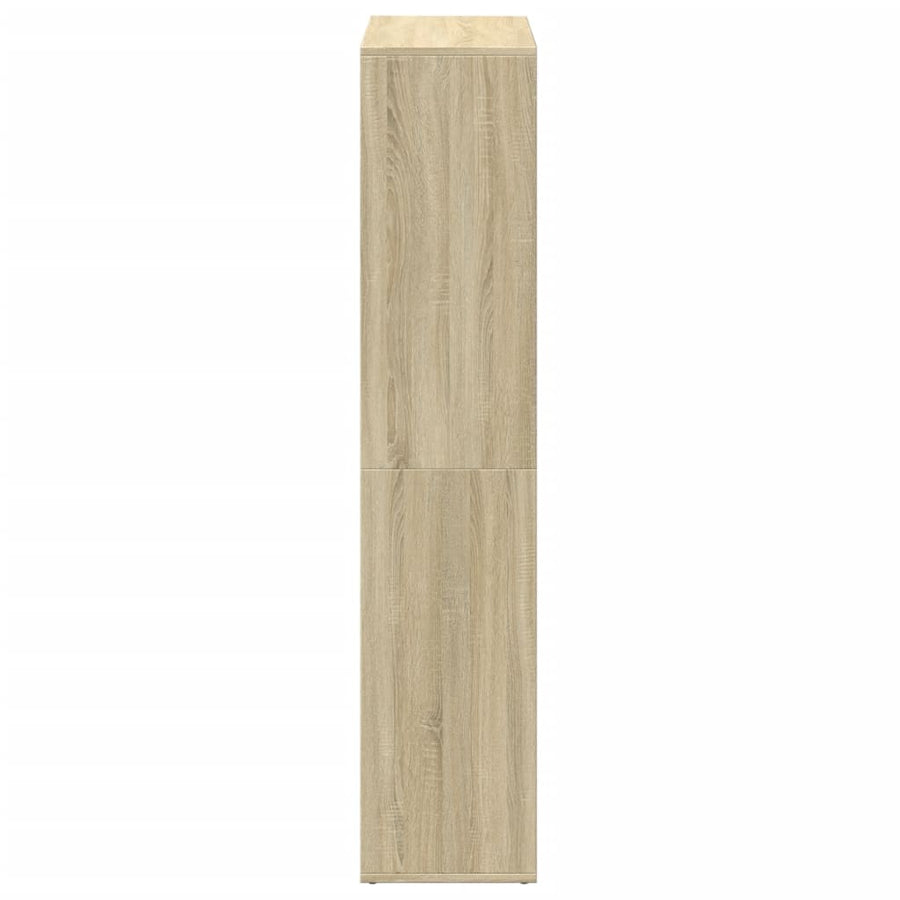 Kamerscherm / boekenkast 69,5x29x137,5 cm hout sonoma eiken