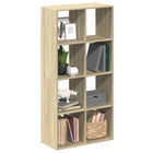 Room divider / bookcase 69.5x29x137.5 cm sonoma oak wood