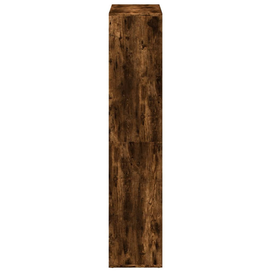 Kamerscherm / boekenkast 69,5x29x137,5 cm hout gerookt eiken