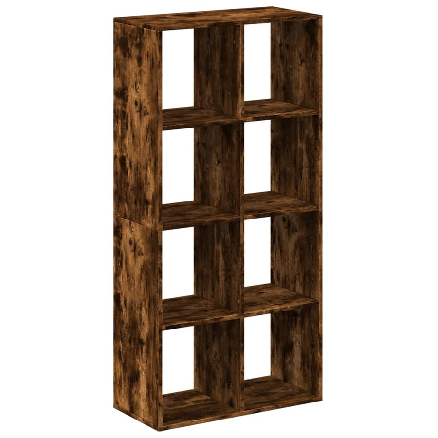 Kamerscherm / boekenkast 69,5x29x137,5 cm hout gerookt eiken
