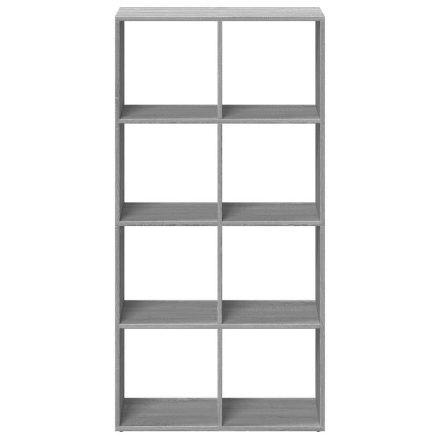 Kamerscherm / boekenkast 69,5x29x137,5 cm hout grijs sonoma eik