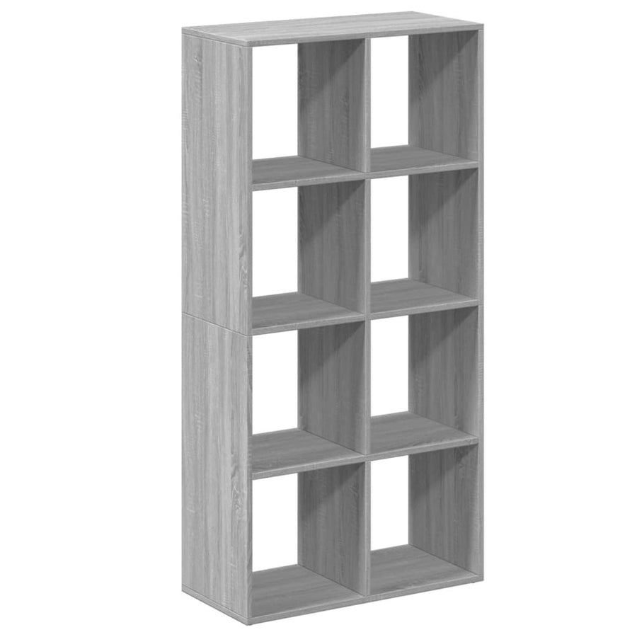 Kamerscherm / boekenkast 69,5x29x137,5 cm hout grijs sonoma eik