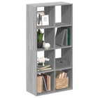 Room divider / bookcase 69.5x29x137.5 cm wood grey Sonoma oak