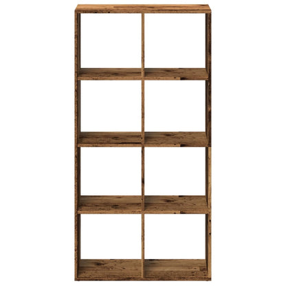Kamerscherm / boekenkast 69,5x29x137,5 cm hout oud houtkleur