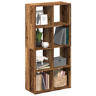 Boekenkast 69,5x29x137,5 cm oud houtkleur