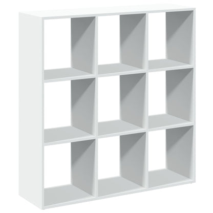 Kamerscherm / Boekenkast 102X29X103,5 Cm Bewerkt Hout Wit 102 cm