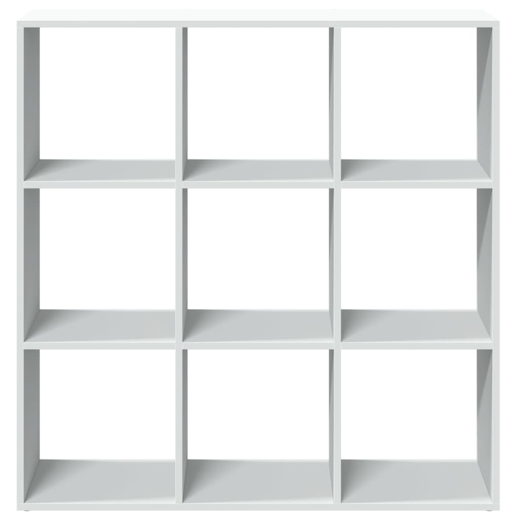 Kamerscherm / Boekenkast 102X29X103,5 Cm Bewerkt Hout Wit 102 cm