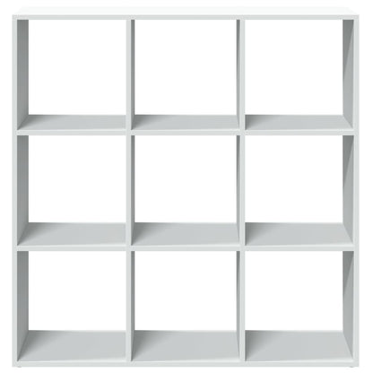 Kamerscherm / Boekenkast 102X29X103,5 Cm Bewerkt Hout Wit 102 cm