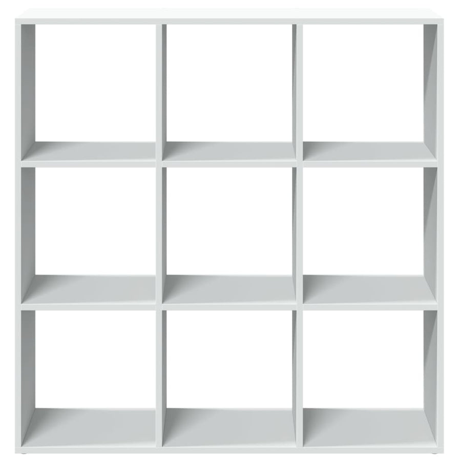 Kamerscherm / Boekenkast 102X29X103,5 Cm Bewerkt Hout Wit 102 cm