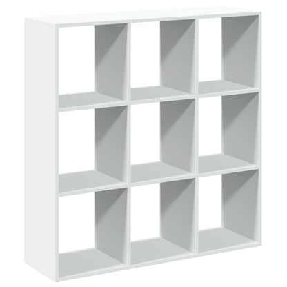 Kamerscherm / Boekenkast 102X29X103,5 Cm Bewerkt Hout Wit 102 cm