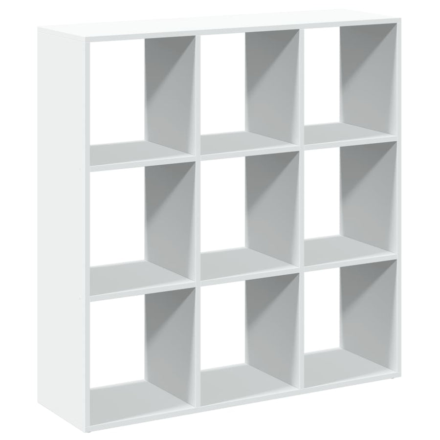 Kamerscherm / Boekenkast 102X29X103,5 Cm Bewerkt Hout Wit 102 cm