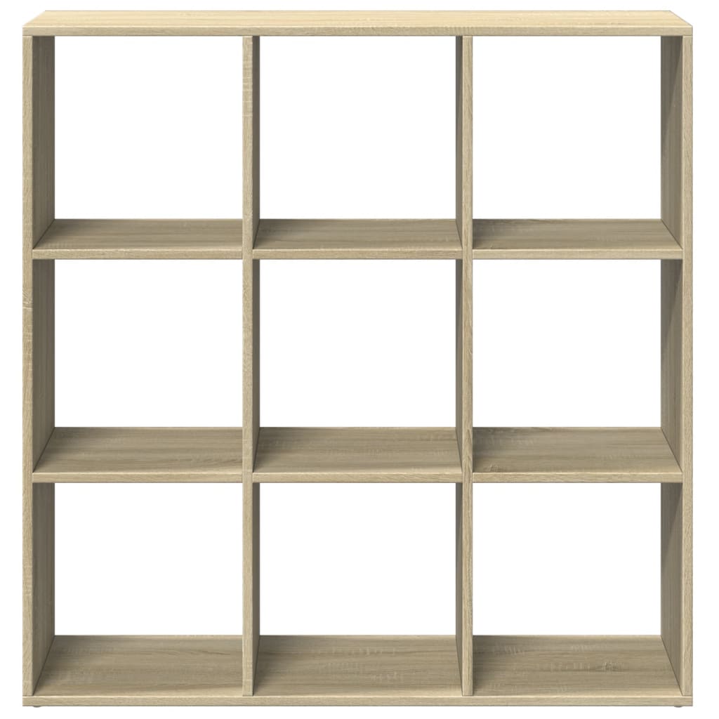 Kamerscherm / Boekenkast 102X29X103,5 Cm Hout Sonoma Eikenkleur Artisanaal Eikenkleurig