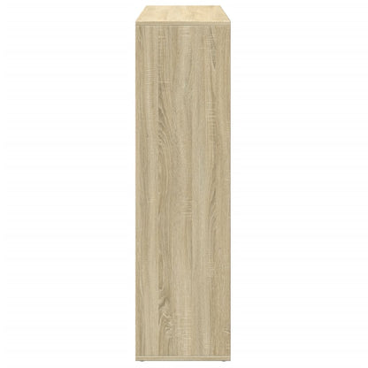 Kamerscherm / Boekenkast 102X29X103,5 Cm Hout Sonoma Eikenkleur Artisanaal Eikenkleurig