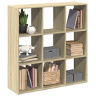 Boekenkast kamerscherm 102x29x103,5 cm eikenhout