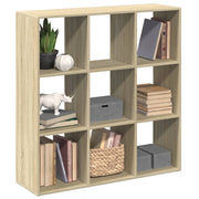 Boekenkast kamerscherm 102x29x103,5 cm eikenhout