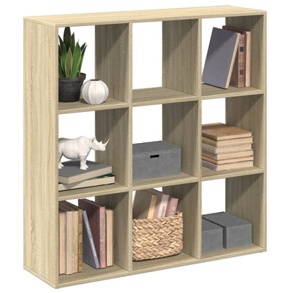Kamerscherm / Boekenkast 102X29X103,5 Cm Hout Sonoma Eikenkleur Artisanaal Eikenkleurig