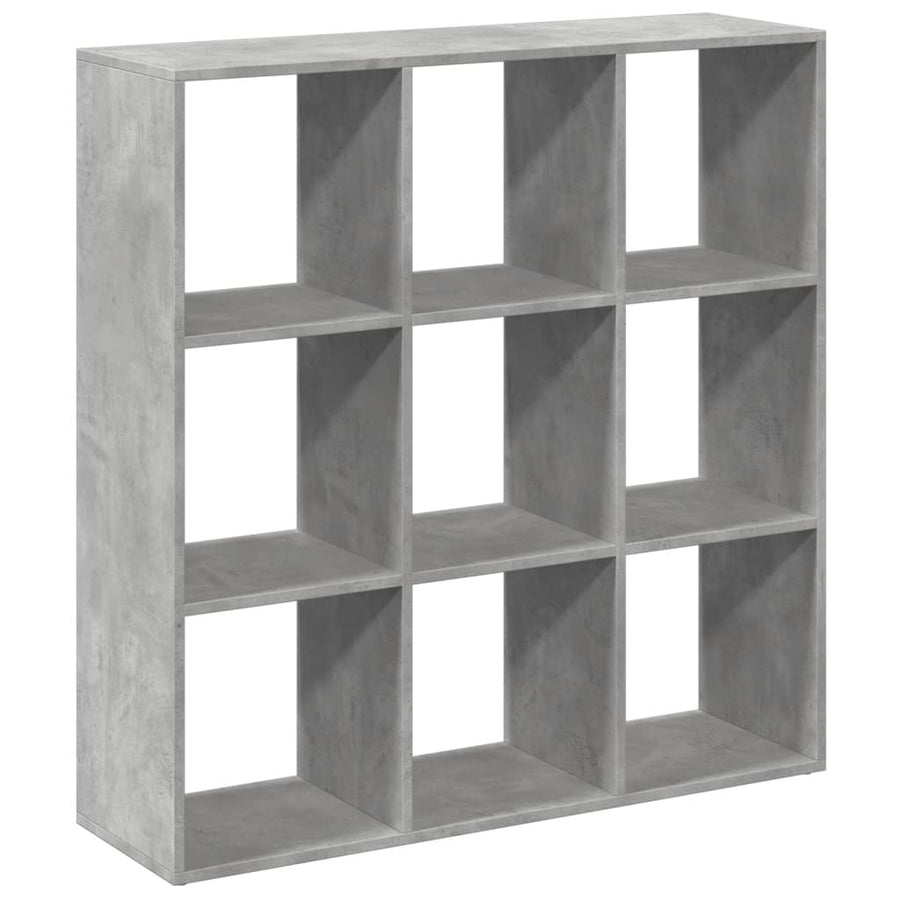 Kamerscherm / Boekenkast 102X29X103,5 Cm Hout Betongrijs 102 cm