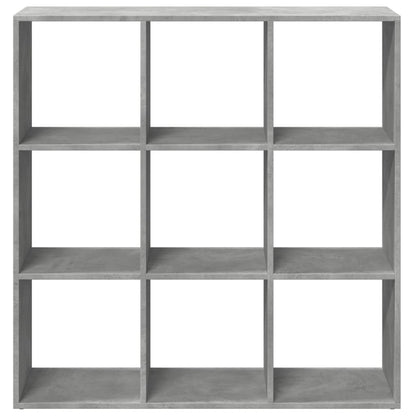 Kamerscherm / Boekenkast 102X29X103,5 Cm Hout Betongrijs 102 cm